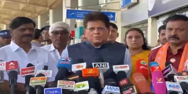 स्टालिन की भ्रष्टाचारी और अक्षम सरकार को हटाने के लिए तैयार हैं तमिलवासी: पीयूष गाेयल