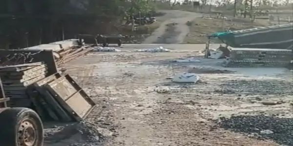 अनूपपुर: 28 गांवों को जोड़ने वाला 367.74 लाख का पुल तीन साल बाद भी अधूरा, धीमी रफ्तार बना कारण