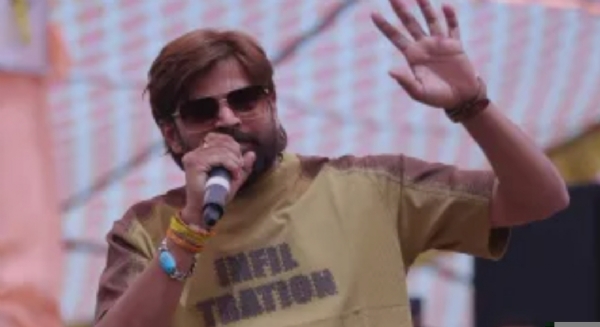 हरियाणवी गायक मासूम शर्मा।