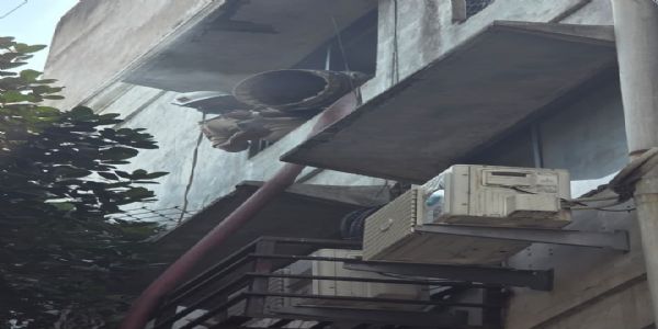 आईएएस कोचिंग सेंटर में आग लगने काफी नुकसान