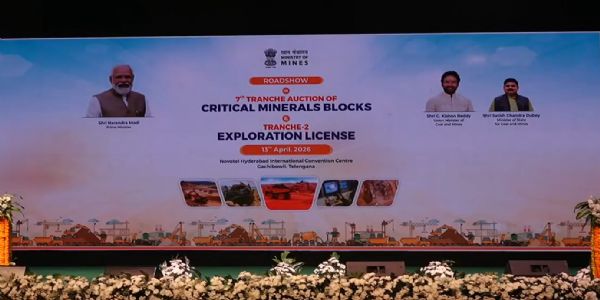 हैदराबाद में खनिज ब्लॉकों की 7वीं नीलामी के लिए रोडशो शुरू, आत्मनिर्भरता और रोजगार सृजन पर जोर