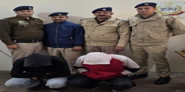 667 ग्राम चरस के साथ जम्मू कश्मीर के दो युवक गिरफ्तार
