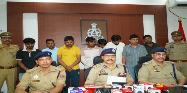 सट्टा गिरोह का भंडाफोड़ : आठ साइबर ठग गिरफ्तार, तीन महीने में एक अरब का लेनदेन उजागर