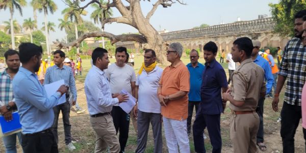 सौंदर्यीकरण से निखरेगी गुलाबबाड़ी, सुबह टहलने वालों के लिए खास इंतजाम