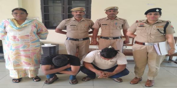 यमुनानगर:नाबालिग से दुष्कर्म के दो आरोपी गिरफ्तार, न्यायिक हिरासत में भेजे