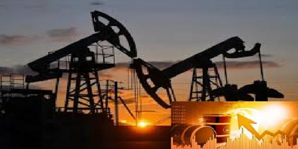 कच्चे तेल के लोगो का प्रतीकात्मक चित्र कच्चे तेल के लोगो का प्रतीकात्मक चित्र