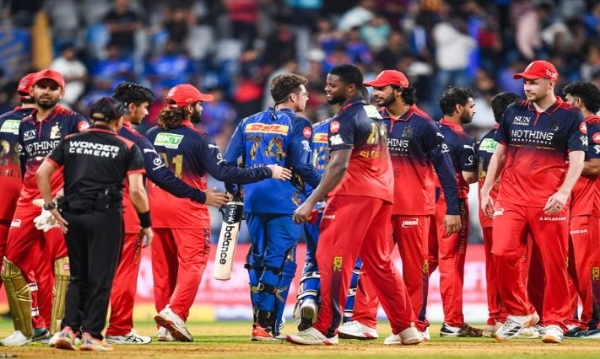 आईपीएल 2026: रदरफोर्ड की नाबाद 71 रन की पारी बेकार, आरसीबी ने मुंबई को 18 रन से हराया