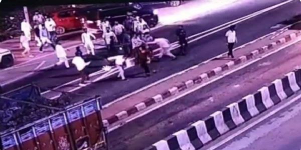 रांची के मांडर टोल प्लाजा पर मारपीट में कई कर्मी घायल