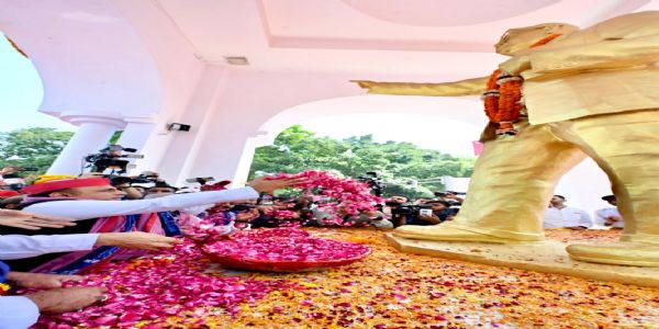 बाबा साहब की सामाजिक न्याय की लड़ाई जारी रखेगी सपा: अखिलेश यादव