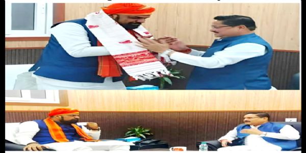 सम्राट चौधरी के बिहार भाजपा विधायक दल के नेता चुने जाने पर दिलीप सैकिया ने दी शुभकामनाएं