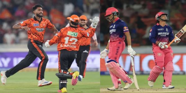 आईपीएल 2026: डेब्यूटेंट हिंगे और साकिब का कहर, हैदराबाद ने राजस्थान की जीत की लय तोड़ी