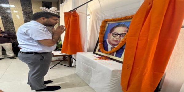 डॉ. आंबेडकर का जीवन समानता और अधिकारों की स्थापना का अनुपम उदाहरण : दीपक मीणा