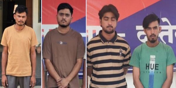 म्यूल खातों की अवैध खरीद -बिक्री करने वाले गिरोह के 4 आराेपित गिरफ्तार