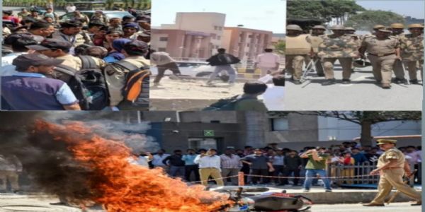 नोएडा में मंगलवार को भी श्रमिकों का बवाल जारी, कई जगह हुए उग्र प्रदर्शन नोएडा में मंगलवार को भी श्रमिकों का बवाल जारी, कई जगह हुए उग्र प्रदर्शन