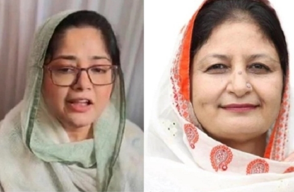 कांग्रेस पार्षद रूबीना इकबाल खान और फौजिया अलीम शेख