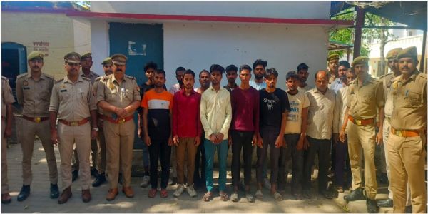 अम्बेडकर प्रतिमा क्षतिग्रस्त होने पर हुए बवाल में पुलिस का बड़ा एक्शन, 19 आरोपित गिरफ्तार