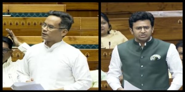 लोकसभा में महिला आरक्षण विधेयक पर चर्चा के दौरान कांग्रेस सांसद गौरव गोगोई और भाजपा सांसद तेजस्वी सूर्या ने रखे अपने-अपने तर्क लोकसभा में महिला आरक्षण विधेयक पर चर्चा के दौरान कांग्रेस सांसद गौरव गोगोई और भाजपा सांसद तेजस्वी सूर्या ने रखे अपने-अपने तर्क