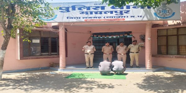 राजगढ़ः चोरी की झूठी रिपोर्ट का पर्दाफाश, 8 लाख के सेब बरामद