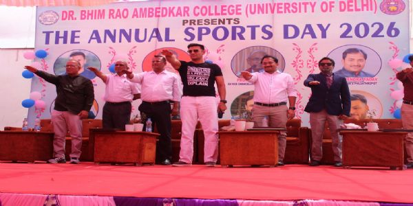 डीयू के डॉ. अंबेडकर महाविद्यालय में धूमधाम से मनाया गया 30वां वार्षिक खेल दिवस