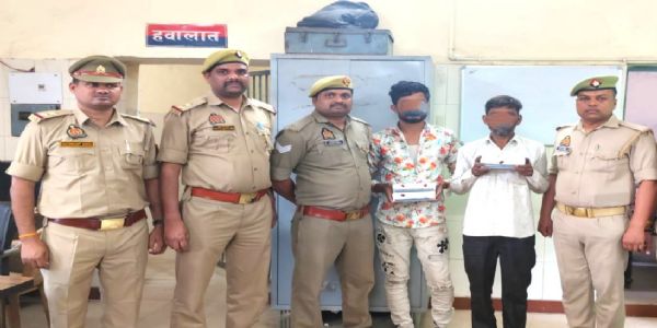 रेलवे स्टेशन पर सक्रिय चोर गिरोह पर जीआरपी की कार्रवाई, दो शातिर गिरफ्तार