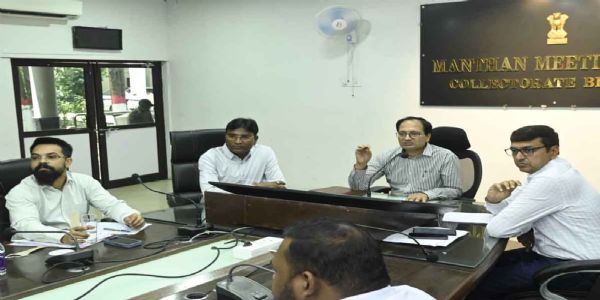 सुशासन तिहार की तैयारी तेज, कलेक्टर ने बैठक में अधिकारियों को दिए निर्देश