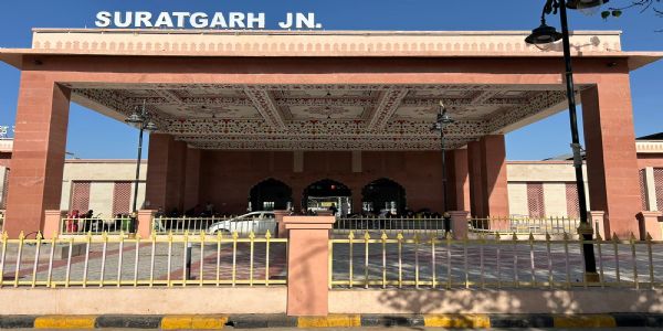 अमृत भारत स्टेशन योजना में सूरतगढ़ स्टेशन का नया अवतार