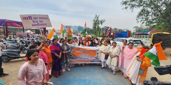 नारी शक्ति वंदन अधिनियम के समर्थन में भाजपा का जनजागरण अभियान