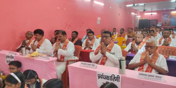 सरस्वती शिशु विद्या मंदिर छपरा में प्रांतीय संकुल स्तरीय बैठक का आयोजन