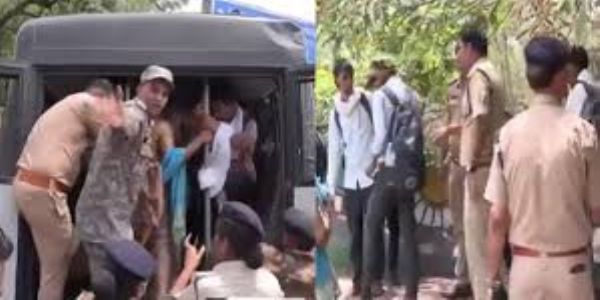 भोपाल में शिक्षक भर्ती अभ्यर्थियों पर पुलिस की सख्ती, मुख्यमंत्री निवास घेरने से रोका, बसों में भरकर थाने ले गए, अभद्रता के आरोप