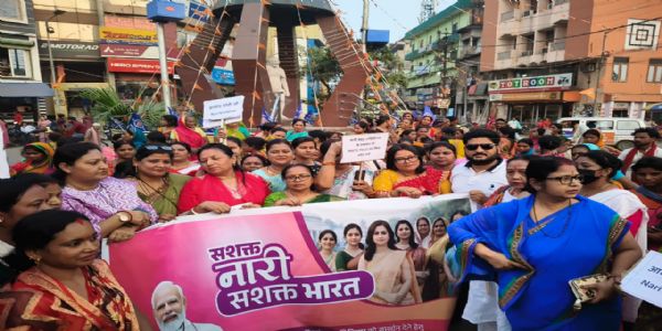 ‘नारी शक्ति वंदन’ अधिनियम के समर्थन में महिलाओं ने प्रधानमंत्री का जताया आभार