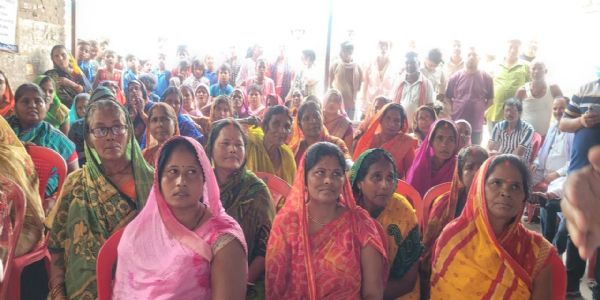 साढ़ा में नारी शक्ति वंदन सम्मेलन का हुआ आयोजन