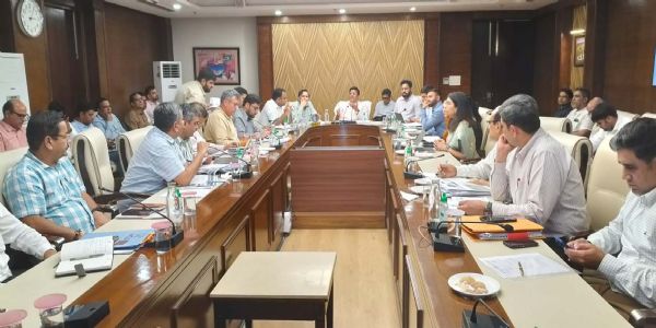 गुरुग्राम: इस बार मानसून के दौरान कहीं भी जलभराव की स्थिति उत्पन्न न हो: विपुल गोयल