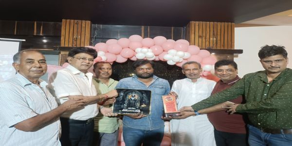 रामगढ़ में साहित्य का उत्सव : 'शब्द मित्र सम्मान' से सम्मानित हुए विक्रांत गुप्ता