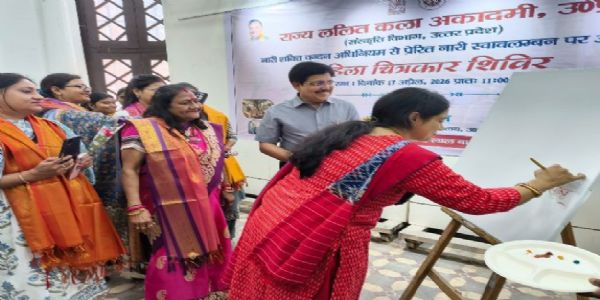 ललित कला अकादमी द्वारा नारी शक्ति वंदन अभियान के तहत कार्यक्रम का आयोजन