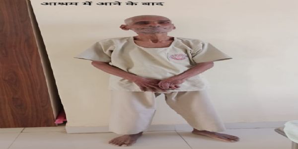 असहाय मंदबुद्धि लाया गया सद्गुरु कृपा अपना घर आश्रम