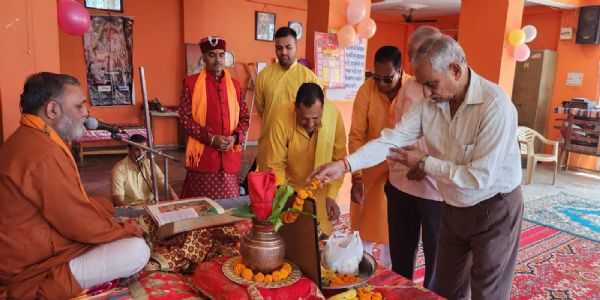 अक्षय तृतीया और भगवान परशुराम जन्म उत्सव को लेकर नाहन रघुनाथ मंदिर में अखण्ड रामायण पाठ आरंभ