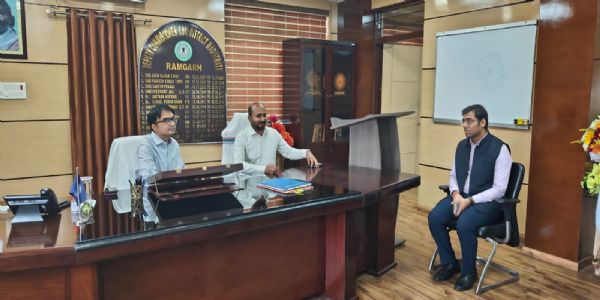 रामगढ़ के 15वें डीसी के रूप में ऋतुराज ने किया पदभार ग्रहण