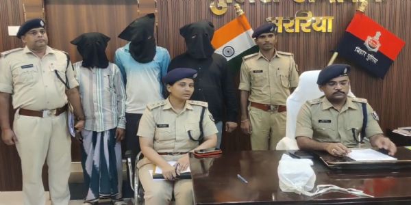 19 लाख रूपये साइबर ठगी मामले में तीन गिरफ्तार