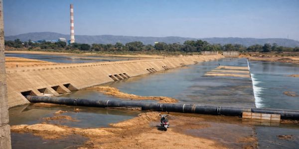 मांड नदी का जल पहुंचा चपले के खेत-खलिहानों तक, बिना बिजली सिंचाई से बदली तस्वीर