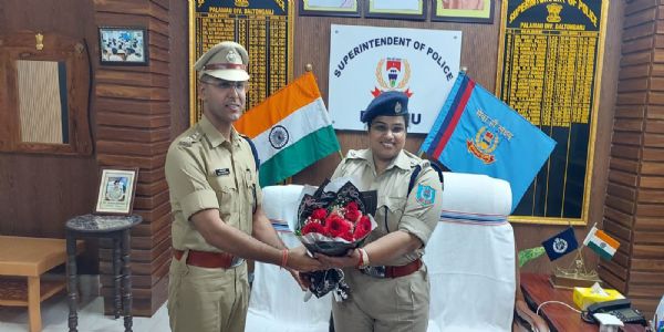 पलामू के 71 वें एसपी के रूप में कपिल चौधरी ने संभाली कमान