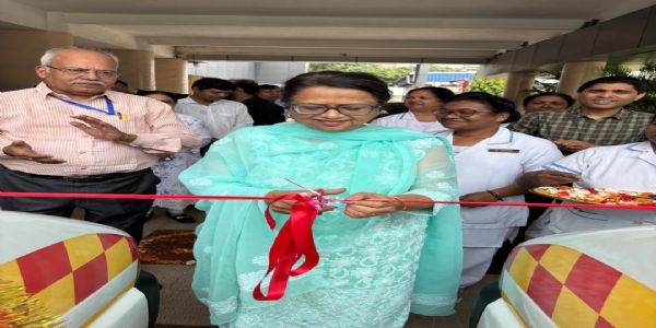 टीएमएच में दो नए एम्बुलेंस का शुभारंभ, आम लोगों को भी मिलेगा लाभ