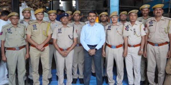 जयपुर दक्षिण पुलिस ने 62 लाख से अधिक के मादक पदार्थ की नष्ट