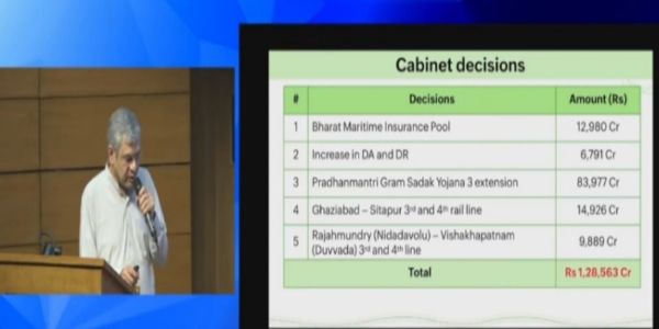 केन्द्रीय मंत्रिमंडल की बैठक की फाइल फोटो