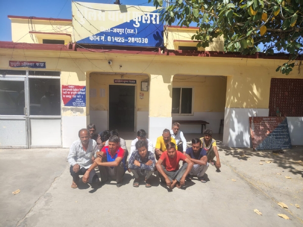 जयपुर ग्रामीण पुलिस का मेगा ऑपरेशन: 62 टीमों की ताबड़तोड़ कार्रवाई में 122 आरोपी गिरफ्तार