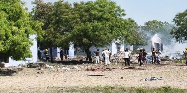 विरुधुनगर के पास पटाखा फैक्ट्री में भीषण विस्फोट; 18 लोगों की मौत