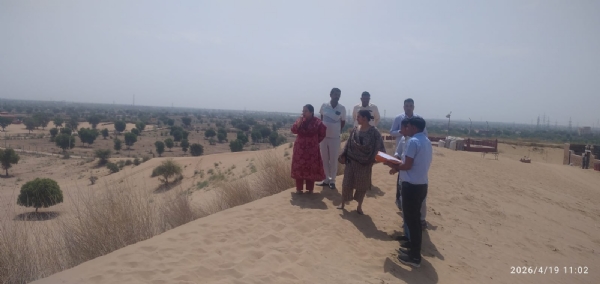 पर्यटन : सनसेट व्यू प्वाइंट, मॉडल तालाब जैसे महत्वपूर्ण विकास कार्यों की प्रगति का जायजा