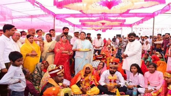 पटपरनाथ धाम में संपन्न सामूहिक विवाह