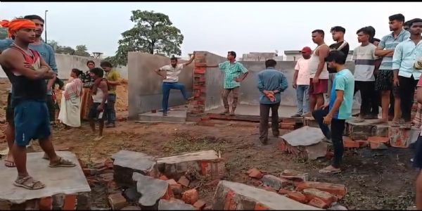 ईसीएल के नए वाटर रिजर्वर की दीवार गिरने से दो युवकों की मौत, एक घायल