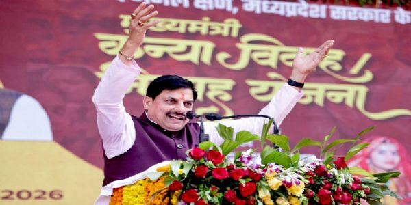 सामूहिक विवाह समाज में समानता, सादगी और सद्भाव को बढ़ावा देने का अनुकरणीय माध्यम: मोहन यादव