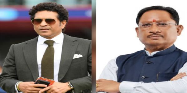 महान क्रिकेेटर सचिन तेंदुलकर 22 अप्रैल काे छत्तीसगढ़ के दंतेवाड़ा दाैरे पर